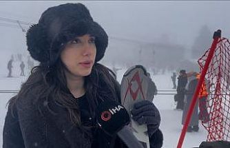 Sömestr tatilinde Uludağ’a büyük ilgi, pistler hınca hınç doldu