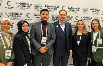 SUBÜ Yeşilay Topluluğu öğrencileri, Bağımsızlık Öncüleri Zirvesi’nde yer aldı