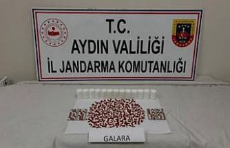 Şüpheli şahsın üzerinde bin 53 uyuşturucu hap ele geçirildi