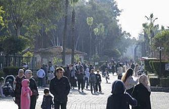 Tarsus Doğa Parkı yarıyıl tatilinde binlerce ziyaretçiyi ağırlıyor