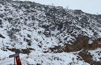 Taşyolu’nda çığ düştü, güzergâh ulaşıma kapatıldı