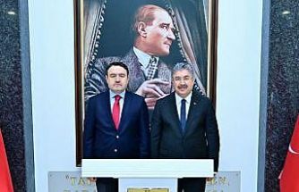 Tebrik ziyaretinde bölgesel iş birliği imkânları ve ortak projeler ele alındı