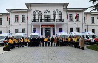 Tekirdağ’a 6 yeni ambulans