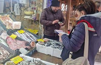 Tekirdağ’da perakende balık satış yerlerine denetim
