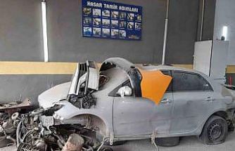 Tokat’ta araç parçası ve şase değiştirenlere operasyon: 1 tutuklama