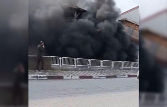 Tokat’ta evden yükselen yoğun duman mahalleliyi ayağa kaldırdı