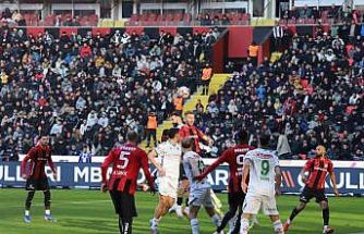 Trendyol Süper Lig: Gaziantep FK: 1 - Konyaspor: 1 (Maç sonucu)