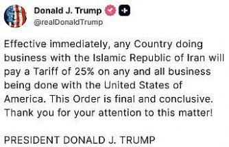 Trump’tan İran ile iş yapan ülkelere yaptırım kararı: "Yüzde 25 gümrük vergisi uygulanacak"