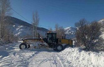 Tunceli’de 138 köy yolu ulaşıma açıldı, 160 köy yolunda çalışmalar sürüyor