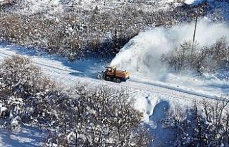 Tunceli’de  154 köy yolu ulaşıma kapandı