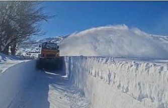 Tunceli’de  Yüzlerce köy yolu ulaşıma açıldı, 43’ünde çalışmalar sürüyor