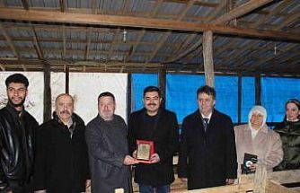 Türkeli’de örnek koyunculuğa başarı plaketi