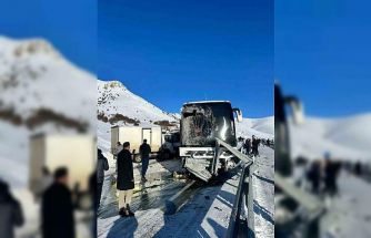 Tutak’ta trafik kazası çok sayıda yaralı var