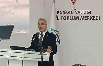 Ulaştırma ve Altyapı Bakanı Uraloğlu: "Terörü bitirmek üzere çok önemli bir sürecin kritik bir aşamasındayız"