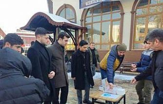 Ülkü Ocakları’ndan şehitler anısına lokum ikramı