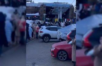 Uludağ’da teleferik kuyruğu metrelerce uzadı