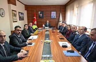 Uşak’ta İl Güvenlik Asayiş ve Koordinasyon Kurulu toplandı