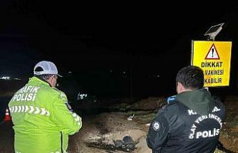 Uşak’ta otomobil şarampole devrilip takla attı: 1 ölü, 3 yaralı