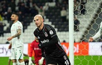 Vaclav Cerny, Beşiktaş formasıyla 6. golünü attı