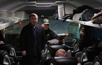 Vali Aydoğdu, yeni yıla polis uygulama noktasında girdi