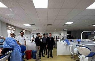 Vali Aydoğdu’dan Ağız ve Diş Sağlığı Hastanesi’ne ziyaret