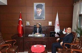 Vali Hacıbektaşoğlu, TTK Genel Müdürü Kiraz’ı kabul etti