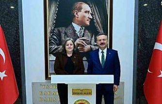 Vali Hüseyin Aksoy, Almanya Başkonsolosu Dr. Regine Grienberger’i makamında kabul etti