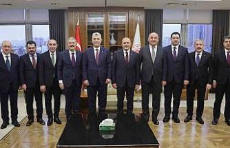 Van TSO heyeti Ticaret Bakanı ile görüştü