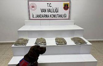 Van’da 5 kilo 250 gram kubar esrar ele geçildi