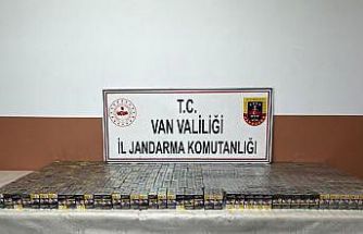 Van’da bin 510 adet kaçak sigara ele geçirildi