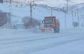 Van’da kar esareti: 594 yerleşim yolu kapandı, eğitime kar engeli