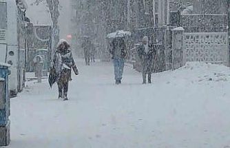 Van’da lapa lapa kar yağdı: 405 yerleşim yerinin yolu kapalı