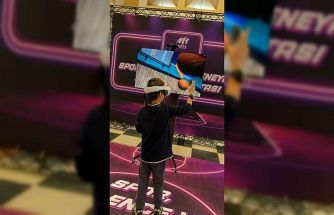 VR Basketbol Heyecanı M1 Konya AVM’de yoğun ilgi gördü
