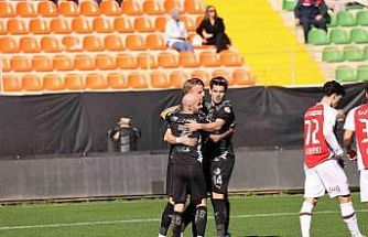 Ziraat Türkiye Kupası: Corendon Alanyaspor: 1 - Fatih Karagümrük: 1 (İlk yarı)