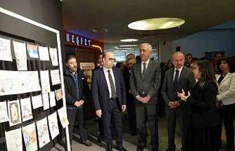 30 ülkeden 350 sanatçı posta sanatıyla "asrın felaketi"ni anlattı