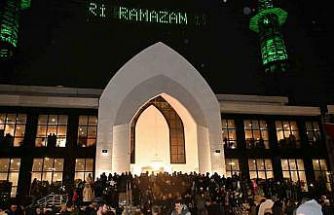 3 bin kişilik cami ilk teravihle hizmete girdi