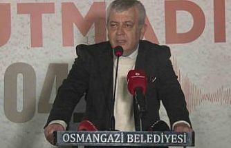 6 Şubat depremi unutulmadı, Osmangazi’de anma töreni düzenlendi