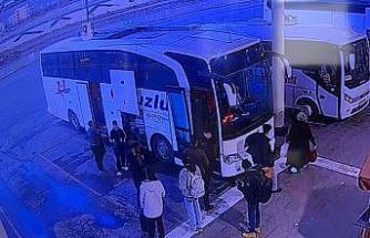 8 kişinin hayatını kaybettiği kazaya karışan otobüs Isparta’dan son kez yolcu alırken görüntülendi