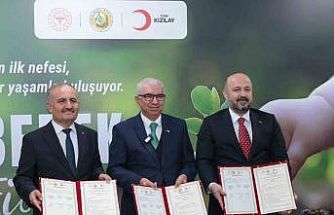 Adana’da "Bir Bebek Bir Fidan" protokolü imzalandı