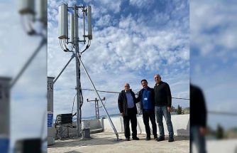 Adıyaman’da Kırmacık köyüne baz istasyonu kuruldu