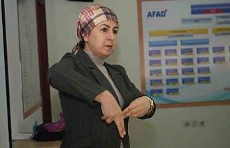 AFAD personeline yönelik işaret dili eğitimine başlandı
