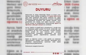 Ağrı’da eğitime kar engeli