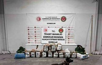 Ağrı’da Gürbulak Sınır Kapısı’nda 51 kilo 520 gram esrar ele geçirildi