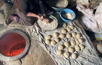 Ağrı’da tandırlar Ramazan için yakıldı