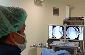 Ağrı’da zorlu taş cerrahisi başarıyla gerçekleştirildi