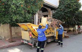 Akdeniz’de çöp taksilerle ani biriken atıklara hızlı çözüm