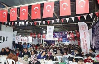Akdeniz’de ilk iftar sofrası kuruldu