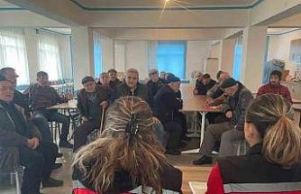 Akpınar köyünde üreticinin talepleri dinlendi