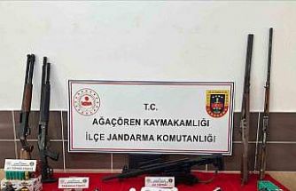 Aksaray’da jandarmadan uyuşturucu ve kaçak silah operasyonu: 7 gözaltı