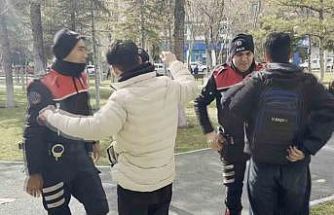 Aksaray’da park, bahçe ve okul bölgeleri denetim altında